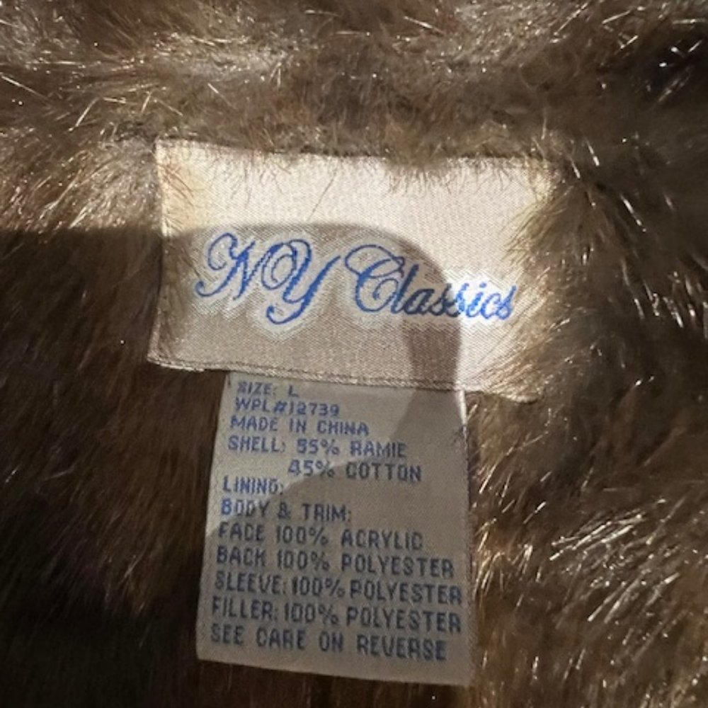 Fur lined Jean jacket - Picture 2 of 3
